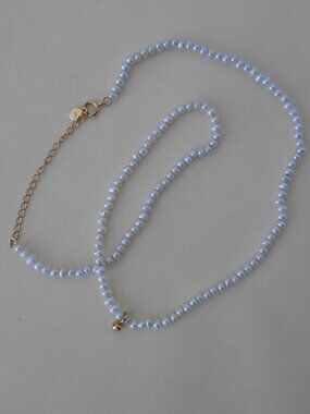 Fedoma Celine Natural Pearl Necklace 14K Solid Gold
